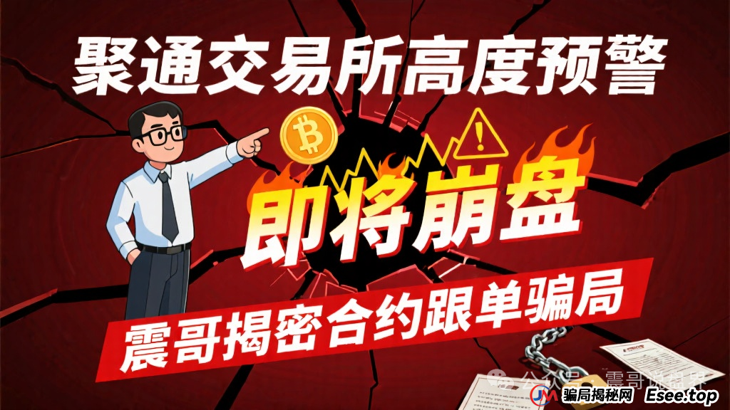聚通交易所高度预警，即将崩盘，震哥带你扒一扒这个合约跟单骗局