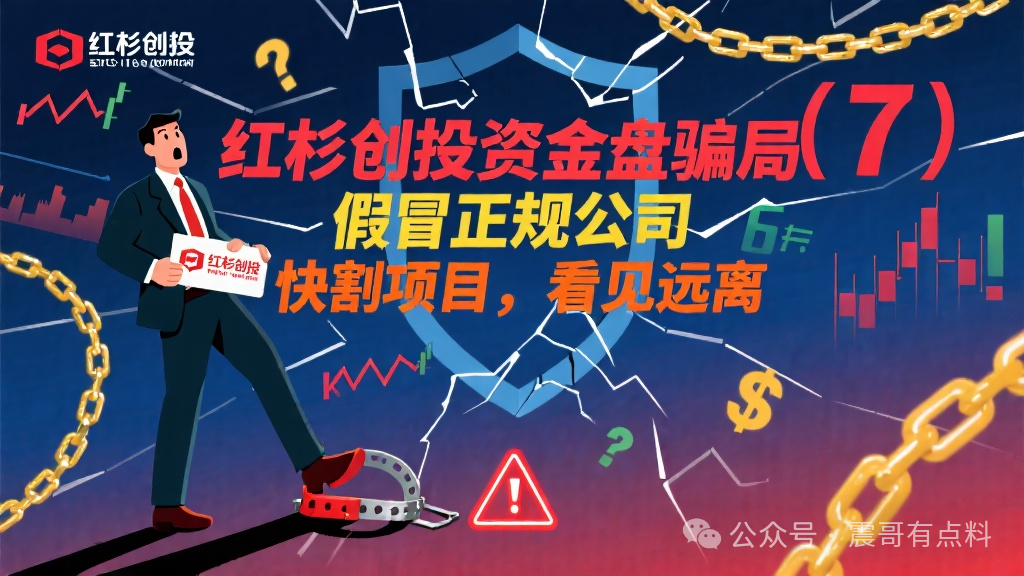 红杉创投资金盘骗局，假冒正规公司，快割项目，看见远离(1)
