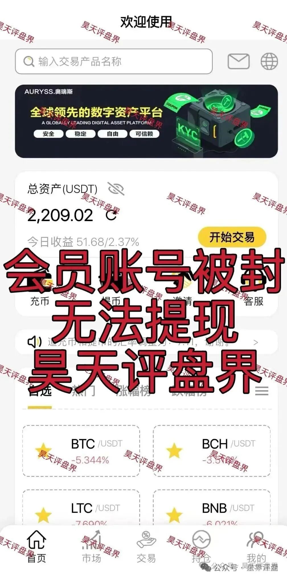 奥瑞斯交易所（智言团队）合约跟单类资金盘骗局，老卓改名老陆又来割韭菜了，已经开始单割，高度预警，即将崩盘跑路！(1)