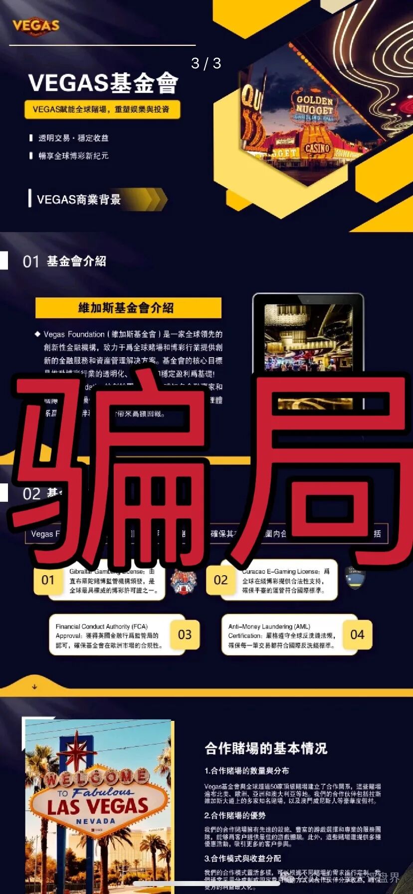 预警：“维加斯”VEGAS基金会分红资金盘骗局，柬埔寨诈骗团伙操盘，高度预警。(4)