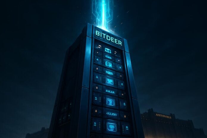 Bitdeer算力激增，使其与MARA争夺算力榜首位。(1)