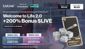 Zcash (ZEC) 反弹，XRP 保持关键支撑，LivLive ($LIVE) 成为最强劲的新晋加密货币，以下是值得买入的顶级加密货币。(1)
