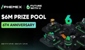 Phemex斥资600万美元打造多场地音乐节，庆祝成立六周年(1)