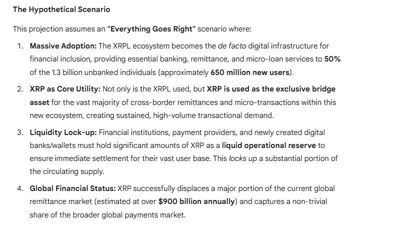 如果 XRP 能帮助全球无银行账户人群获得银行服务，那么它的价格会是这样的(2)